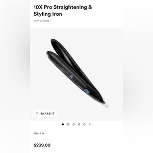 Bio Ionic styling iron